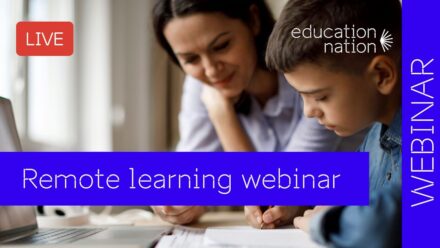 Free webinars “Education Nation: tips for remote learning”