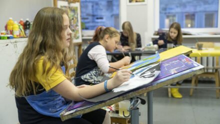 Art makes students happier at school